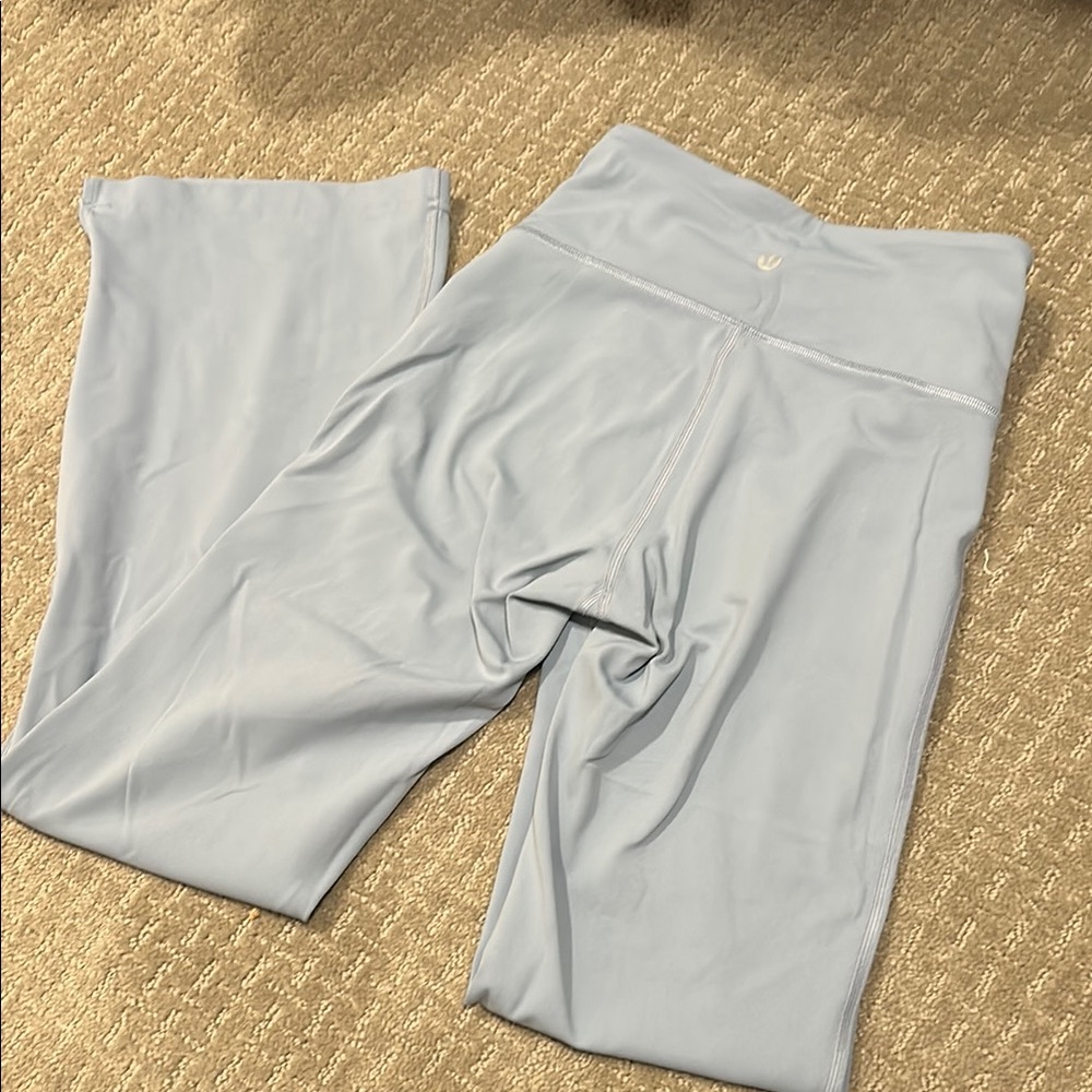 Lululemon flare leggings with mini slit on side